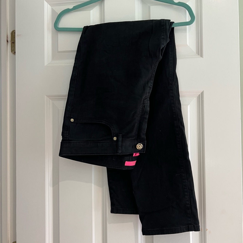 Lilly Pulitzer Onyx jeans size 16 EUC